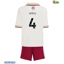 Arsenal Ben White #4 Tredjedraktsett Barn 2025-26 Kortermet (+ Korte bukser)